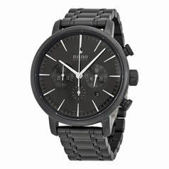 Rado DiaMaster XXL Automatic Chronograph Black Dial Black Ceramic Men's Watch R14090192