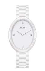 Rado Esenza White Dial High-tech White Ceramic Ladies Watch R53092712