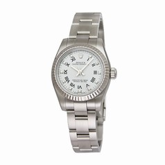 Rolex Lady Oyster Perpetual White Diamond Dial Ladies Watch 176234WRDO