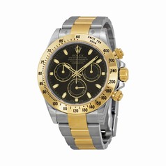 Rolex Cosmograph Daytona Black Index Dial Oyster Bracelet Men's Watch 116523BKSO