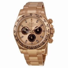 Rolex Cosmograph Daytona Rose Champagne Dial 18k Rose Gold Bracelet Men's Watch 116505PSO