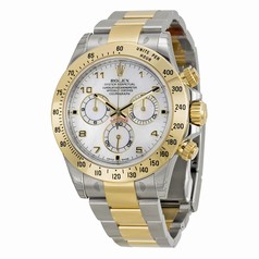 Rolex Cosmograph Daytona White Mother of Pearl Arabic Dial Oyster Bracelet Men's Watch 116523MAO