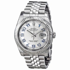 Rolex Datejust 36 Automatic Silver Dial Stainless Steel Jubilee Ladies Watch 116234