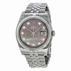 Rolex Datejust Automatic Mother of Pearl Dial Stainless Steel Watch 116234BKMDJ