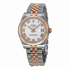 Rolex Datejust Automatic Stainless Steel and 18kt Rose Gold Ladies Watch 178271WRJ