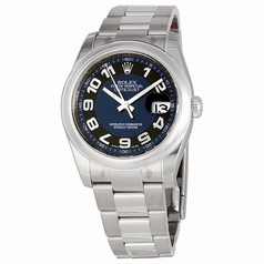 Rolex Datejust Blue Center Black Arabic Dial Oyster Bracelet Men's Watch 116200BKBLAO