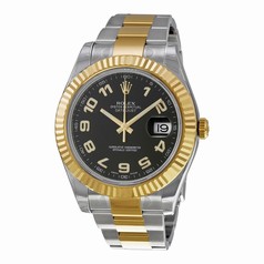 Rolex Datejust II Two-tone Oyster Bracelet Men's Watch 116333BKAO