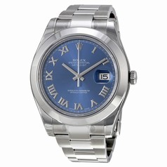 Rolex Datejust II Blue Dial Stainless Steel Men's Watch 116300