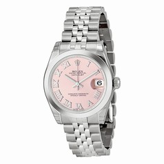 Rolex Datejust Pink Dial Automatic Stainless steel with Ladies Watch 178240PRJ