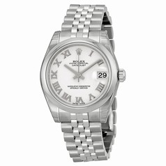 Rolex Datejust White Dial Automatic Stainless steel Ladies Watch 178240WRJ
