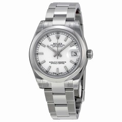 Rolex Datejust White Index Dial Oyster Bracelet Unisex Watch 178240WSO