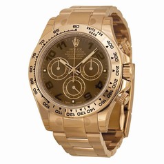 Rolex Daytona Chronograph Automatic Chocolate Dial 18kt Everose Gold Men's Watch 116505CHAO