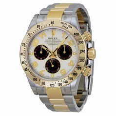 Rolex Daytona Ivory Chronograph Automatic Ivory Dial Stainless Steel and 18kt Yellow Gold Men's Watch116523IBKAO