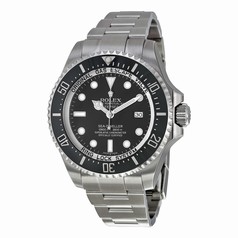 Rolex Deepsea Black Index Dial Oyster Bracelet Stainless Steel Men's Watch 116660BKSO