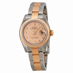 Rolex Lady Datejust Automatic Gold Dust Mother of Pearl Diamond Dial LadiesWatch 179171GDMDAO