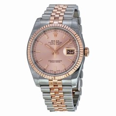 Rolex Lady Datejust Automatic Pink Champagne Dial Steel and 18kt Pink Gold Ladies Watch 116231PSJ