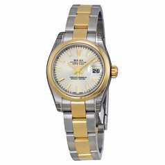 Rolex Datejust Automatic Stainless Steel w/ 18kt Yellow Gold Ladies Watch 179163SSO