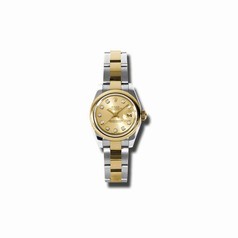 Rolex Datejust Automatic Stainless Steel w/ 18kt Yellow Gold Ladies Watch 179163CDO
