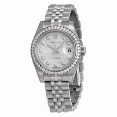 Rolex Datejust Diamond Bezel Jubilee Bracelet Ladies Watch 179384SJDJ
