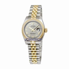 Rolex Lady Datejust Grey Roman Dial Jubilee Two-Tone Bracelet Ladies Watch 179173GYRJ