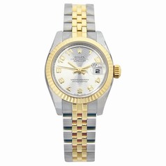 Rolex Datejust Silver Concentric Arabic Dial Jubilee Bracelet Two Tone Ladies Watch 179173SCAJ
