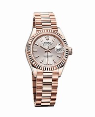 Rolex Lady Datejust Sundust Dial 18K Everose Gold Automatic Watch 279175SNSJ
