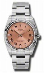 Rolex Oyster Perpetual 36 mm Pink Diamond Dial Stainless Steel Automatic Men's Watch 116034PRDO