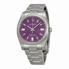 Rolex Oyster Perpetual 36 mm Purple Dial Stainless Steel Automatic Men's Watch 116000PUSO