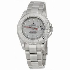 Rolex Yachtmaster Grey Index Dial Oyster Bracelet Platinum Unisex Watch 168622GYSO