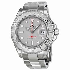 Rolex Yacht-Master Platinum Dial Steel and Platinum Men's Watch 116622PLSO