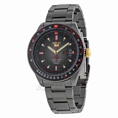 Seiko 5 Kabuki Black Dial Automatic Limited Edition Men's Watch SRP645