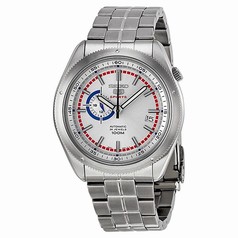 Seiko 5 Sports White Dial Stainless Steel Automatic Men's Watch SSA061