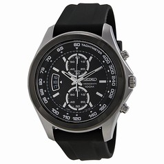 Seiko Chronograph Black Dial Men's Watch SNN257P2