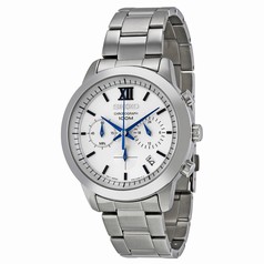 Seiko Chronograph Silver Dial Stainless Steel Men's Watch SSB145