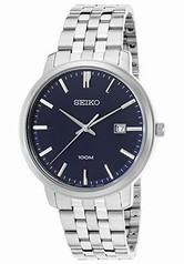 Seiko Classic Neo Blue Dial Stainless Steel Men's Watch SUR107