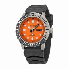 Seiko Divers Automatic Black Dial Black Rubber Men's Watch SRP589