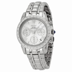 Seiko Le Grand Chronograph Mother of Pearl Dial Stainless Steel Ladies Watch SSC893