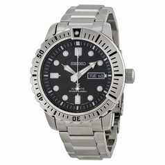 Seiko Prospex Automatic Black Dial Stainless Steel Men's Watch SRP585