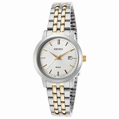 Seiko Silver Dial Two-tone Stainless Steel Ladies Watch SUR825