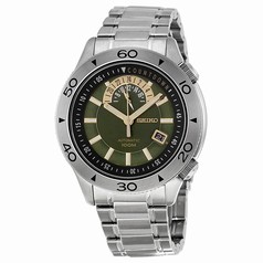 Seiko Superior Automatic Green Dial Stainless Steel Men's Watch SSA179