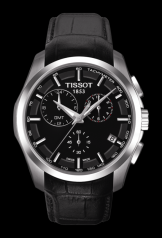 Tissot Couturier Quartz Chronograph GMT Black (T0354391605100)