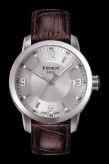 Tissot PRC 200 Quartz Silver Leather (T0554101603700)