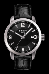 Tissot PRC 200 Quartz Black Leather (T0554101605700)