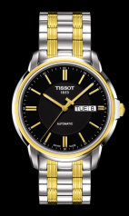 Tissot Automatics III Two Tone Black (T0654302205100)