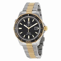 Tag Heuer Aquaracer Automatic Black Dial Two-tone Men's Watch WAK2122BB0835