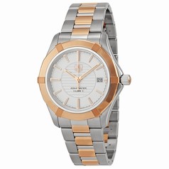 Tag Heuer Aquaracer Automatic Stainless Steel and 18kt Rose Gold Men's Watch WAP2150BD0839