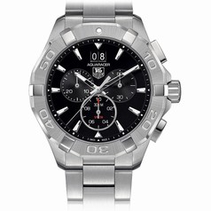 Tag Heuer Aquaracer Black Dial Chronograph Stainless Steel Men's Watch CAY1110.BA0927