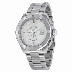 Tag Heuer Aquaracer Chronograph Silver Dial Stainless Steel Men's Watch CAY2111.BA0925