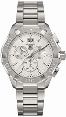 Tag Heuer Aquaracer Silver Dial Chronograph Men's Watch CAY1111.BA0925