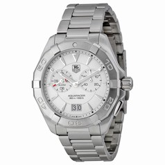 Tag Heuer Aquaracer White Dial Stainless Steel Men's Watch WAY111Y.BA0910